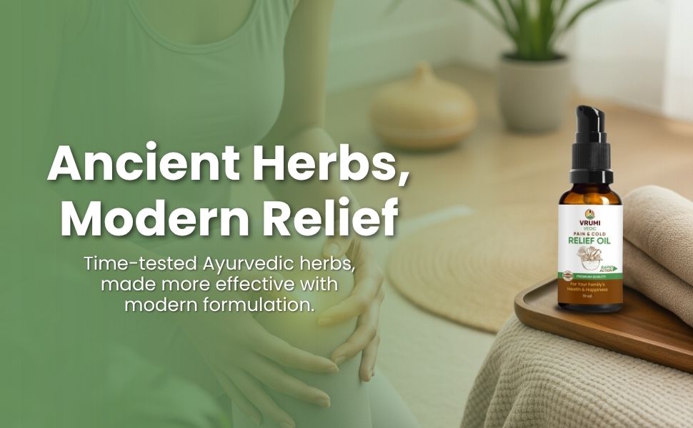 Vrumi Vedic Cold And Pain Relief Oil