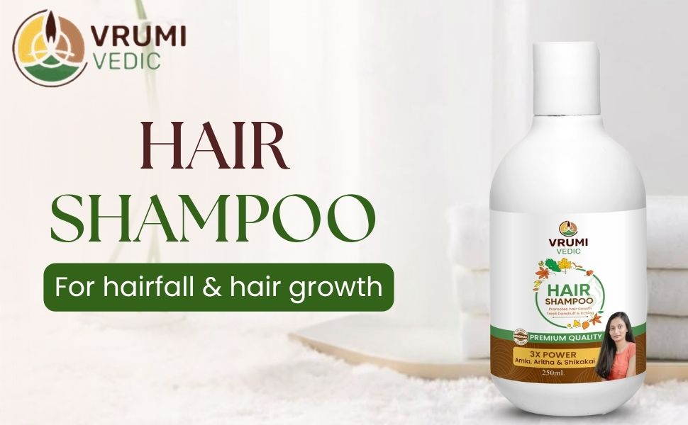 Vrumi Vedic Hair Shampoo