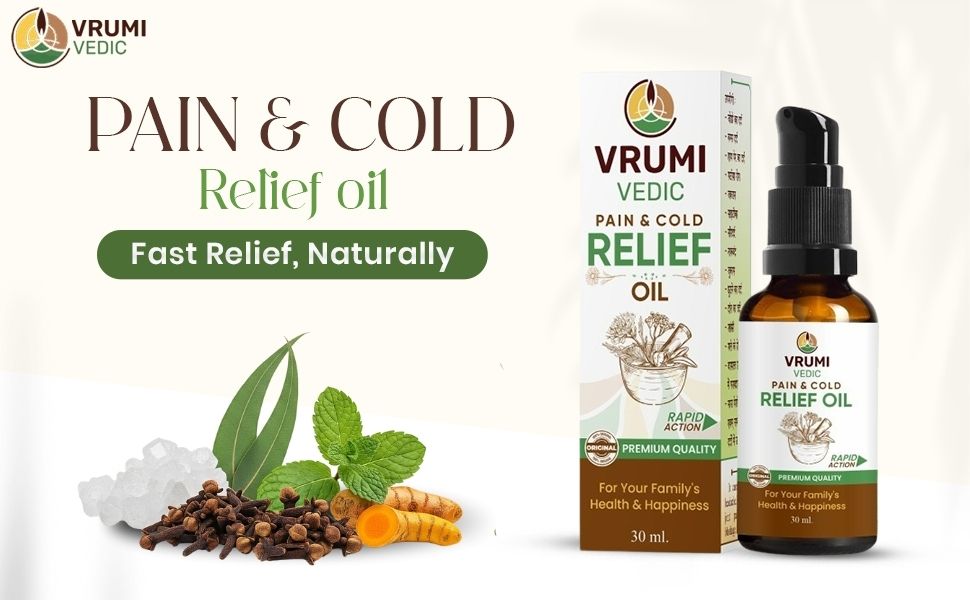 Vrumi Vedic Cold And Pain Relief Oil