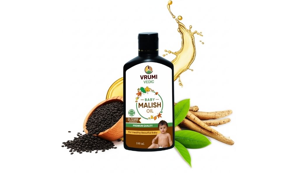 Vrumi Vedic Baby Malish Oil