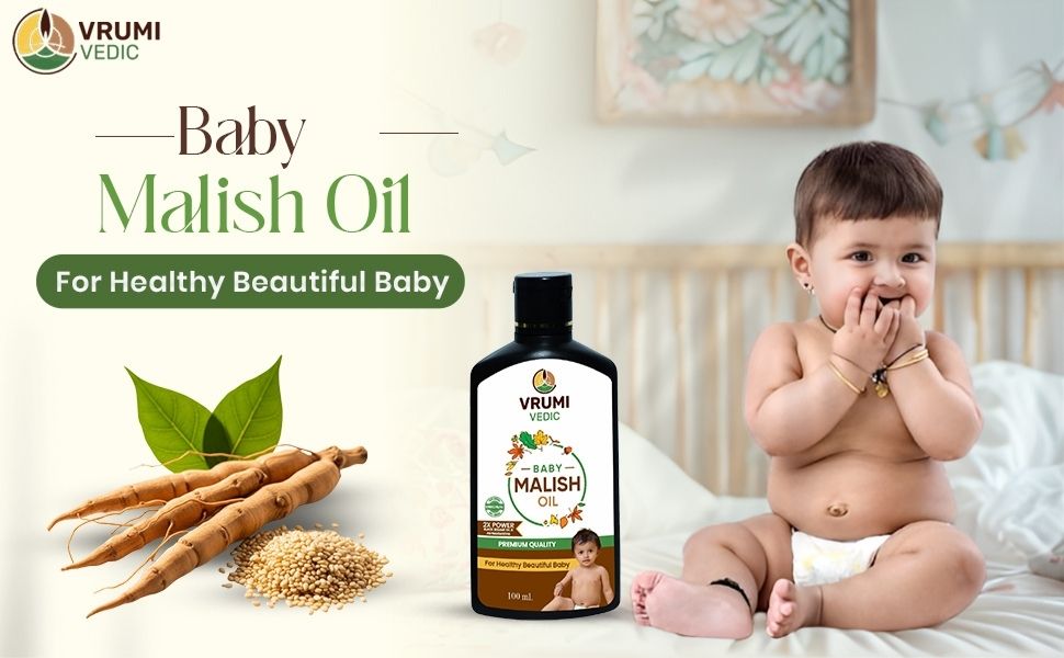 Vrumi Vedic Baby Malish Oil