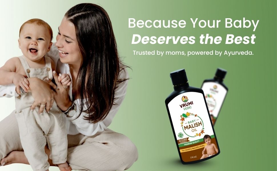 Vrumi Vedic Baby Malish Oil