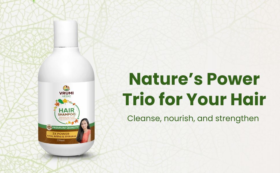 Vrumi Vedic Hair Shampoo
