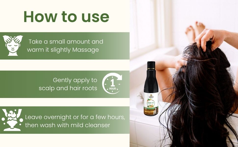 Vrumi Vedic Hair Oil