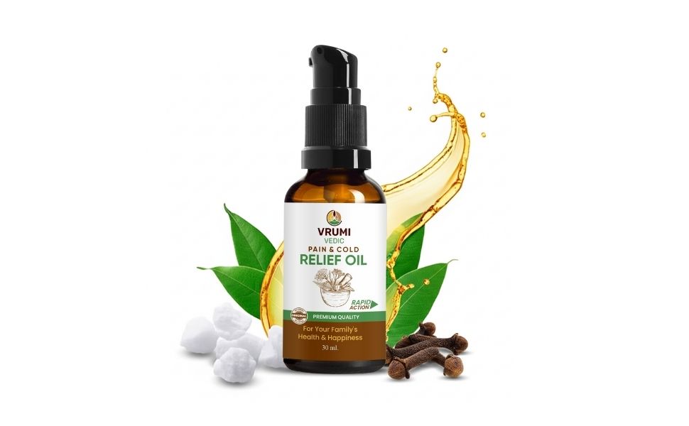 Vrumi Vedic Cold And Pain Relief Oil