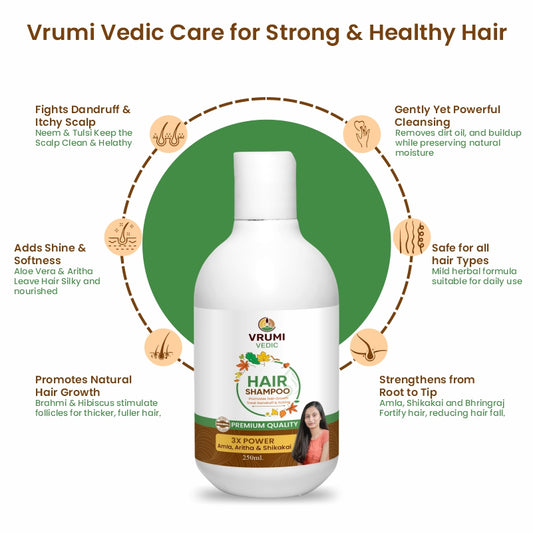 Vrumi Vedic Hair Shampoo