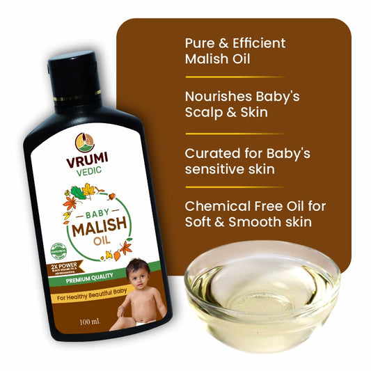 Vrumi Vedic Baby Malish Oil