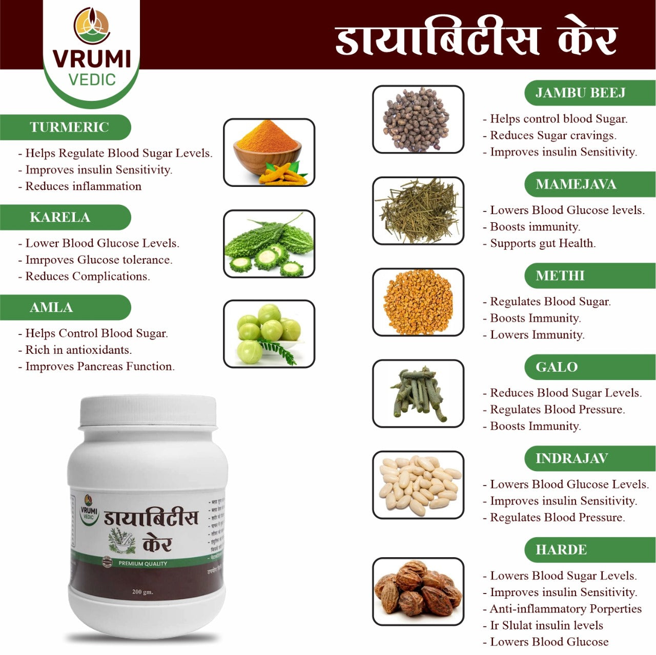 Vrumi Vedic Diabetes Care